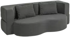 SoBuy sohvasänky tummanharmaa FST101-DG - 1