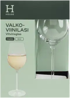 House valkoviinilasi Prima 40 cl 4-pack - 3