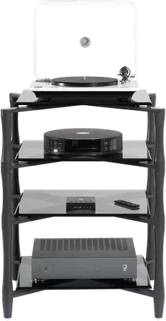 Norstone Slender HiFi -laitekaluste asemetallinharmaa - 3