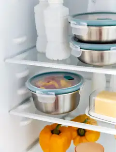 Rotho ruoansäilytyspurkki 0,9 l teräs - 5