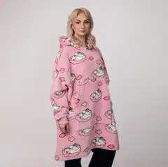 Muumi naisten jättihuppari Lepo 590465 - vaaleanpunainen - 8