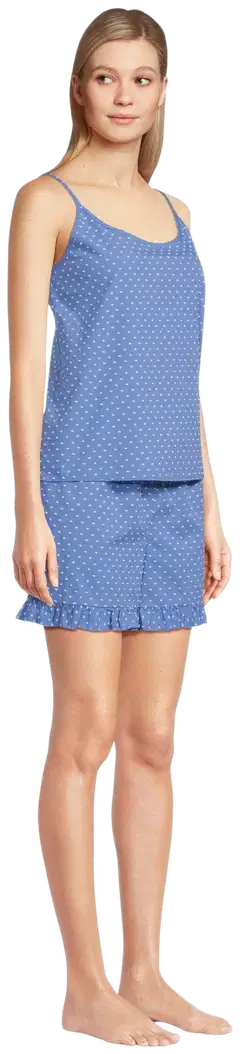 TEX naisten shortsipyjama I279944 - BLUE DARK - 4