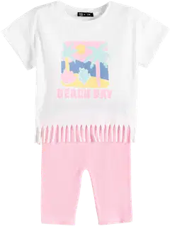 TEX lasten setti hapsut I276290 - POWNDER PINK - 3