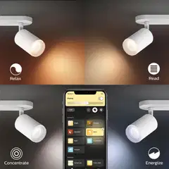 Philips Hue Fugato -kohdevalaisin 4.2W 2000-6500K 1600LM valkoinen - 5