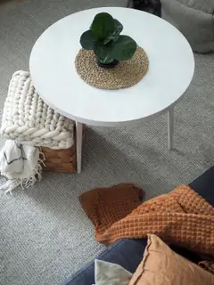 NOKOHOME Villamatto Anna 240x340 cm vaaleanharmaa - 4