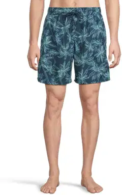 House miesten uimashortsit palmu 192H042611 - blue print - 1