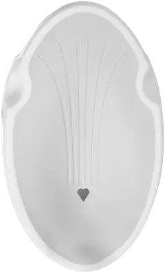 Shnuggle-kylpytuki valkoinen/harmaa on suunniteltu vastasyntyneen turvalliseen ja mukavaan kylvetykseen. - 4