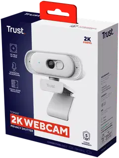 Trust Tomar 2K QHD Webkamera valkoinen - 7
