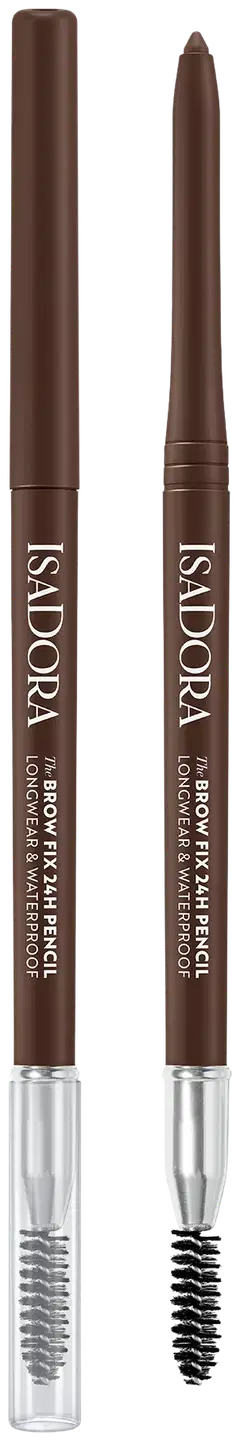Isadora The Brow Fix 24h Pencil Longwear & Waterproof kulmakynä 03 Medium Brown 0,32 g - 02 Dark Brown - 1