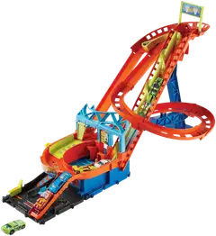 Hot Wheels Roller Coaster Rally autorata - 3