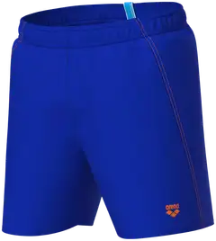 Arena Miesten Fundamentals uimashortsit - Neon Blue-Team Orange - 1