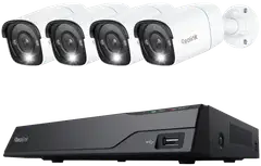 Reolink NVS8-8MB4 (RLK8-800B4) 4K UHD 8-kanavainen NVR-järjestelmä valkoinen - 1