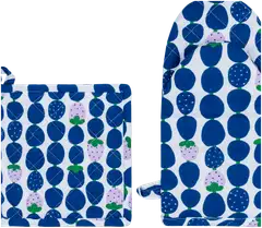 House patalappu Mustikka 22x22 cm sininen PatternLab - 2