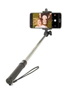 Wave selfietikku Bluetooth-laukaisimella musta - 1