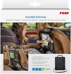 Reer potkusuoja autoon tablet-taskulla ja lokeroilla - 1