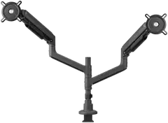 One For All DM5210 Heavy Duty Monitorivarsi kahdelle näytölle, musta - 3