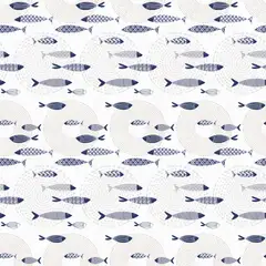 Dolce Vita pöytäliina PVC Marini Fish 140x240cm 4024/01 - 1