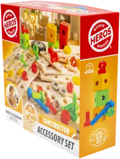 Heros Rakennussarja Constructor Rakentajan lisälajitelma 75 osaa - 3