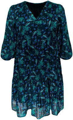 House naisten midimekko 218HP40837, D-mitoitus - Green Floral AOP - 1