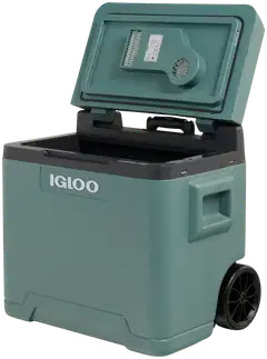 Igloo termosähköinen kylmälaukku pyörillä IE42R ACDC, tilavuus 42l, vihreä - 9