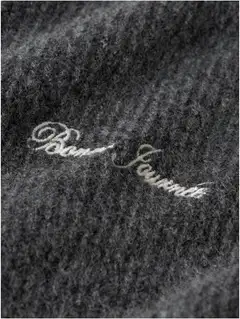 LMTD lasten neule - dark grey melange - 3