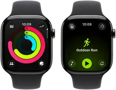 Apple Watch Series 11 GPS + Cellular 46mm titaani kotelo, musta sport ranneke - M/L - MFD24QN/A - 4
