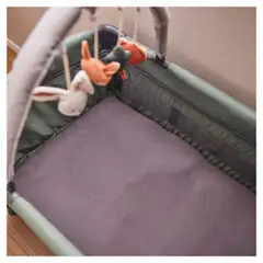 Hauck lakana matkasänkyyn Travel 60x120 cm beige - 11