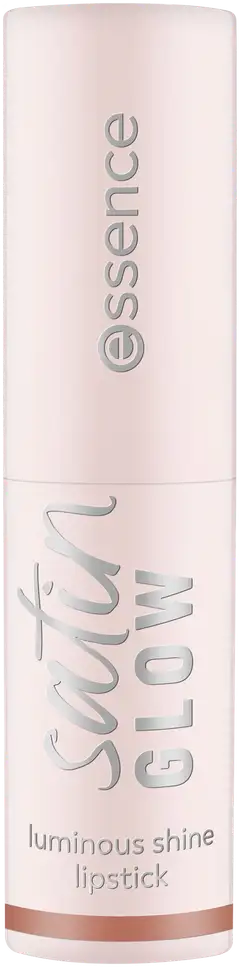essence satin GLOW luminous shine lipstick 01 Whole Latte Love 3.5 g - Whole Latte Love - 1