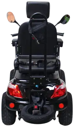 Arvo senioriskootteri P900 musta - 4