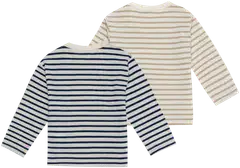 Ciraf vauvojen raitapaita 2-pack 250B263103 - Naval Academy & Brownie - 2