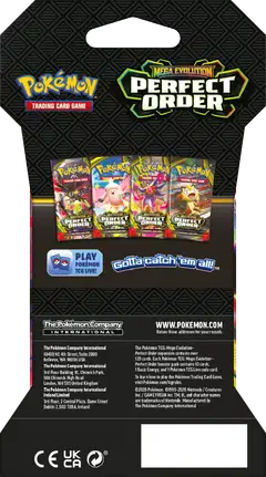 Pokémon TCG keräilykortit ME03 Sleeved Booster - 6