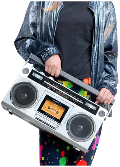 Bigben Epok kannettava kasettisoitin Bluetooth yhteydellä Ghetto Blaster - 4