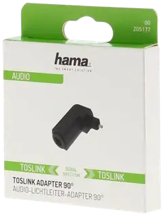 Hama Audiosovite, optinen ODT Toslink, 90° - 2