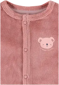 TEX BABY vauvojen terällinen velour-potkupuku I967126 - pink - 4