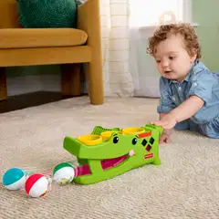 Fisher-Price Tap & Roll Alligator kehittävä lelu - 3