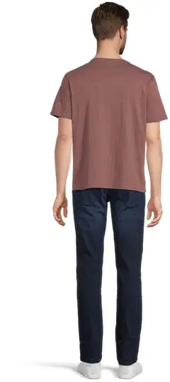 House miesten t-paita 195HNOS2 - Marron red melange - 3