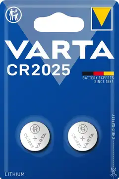 Varta Professional Electronics 2xCR2025 litiumparisto - 1