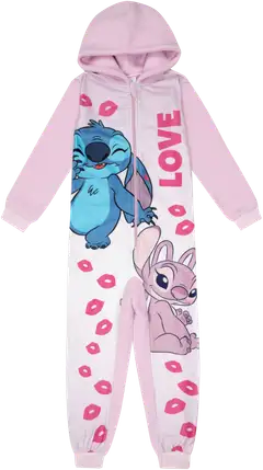 Lilo & Stitch lasten fleecehaalari LSQ20003 - pink - 1