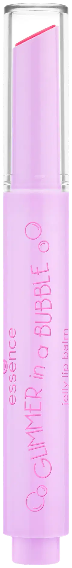 essence GLIMMER IN A BUBBLE jelly lip balm 01 Chasing Bubbles 1.6 g - 1