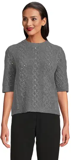 London Fog naisten neule timantit 213L263312 - grey - 1