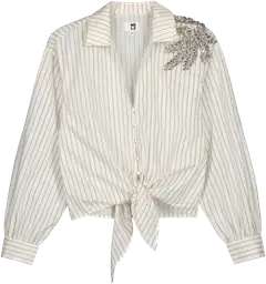 WKLY. naisten juhlapusero 136594 - Striped - 1