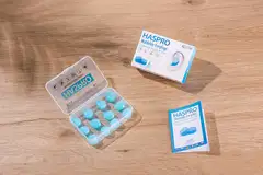 Haspro MOLDABLE silikonikorvatulpat sininen 6 paria - 7