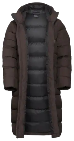 Jack Wolfskin naisten untuvatakki Frozen Palace - Peat - 10