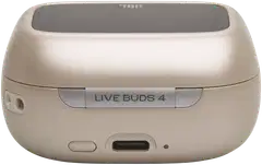 JBL langattomat vastamelunappikuulokkeet Live Buds 4 beige - 9