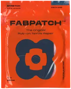 Vaatelaastari FabPatch, STRETCH JEANS -Vaatelaastari, hankaamalla kiinnittyvä tekstiilien korjauspaikka - 1