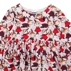 Muumi lasten mekko Varjoleikki 5950184 - Punainen - 2