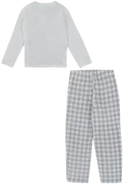 TEX lasten fleecepyjama I292271 - OFF WHITE - 2