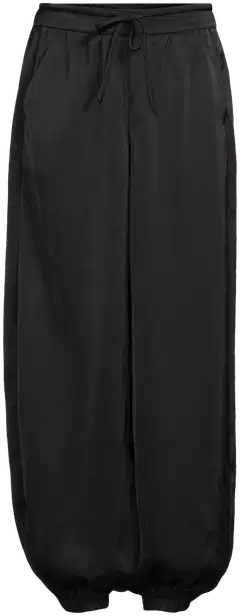 WKLY. naisten satiinijuhlahousut 222W126920 - Black - 2