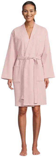 Actuelle naisten kylpytakki vohvelikankaasta 215ASS2001 - Chalk pink - 1