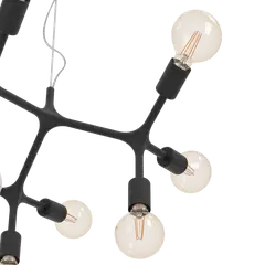 EGLO riippuvalaisin Bocadella 9-os. musta - 3